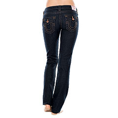 Cotton Billy jeans with flap pockets, True Religion.