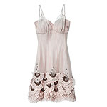 Silk georgette Flirtatious dress with sequins, Karen Millen.