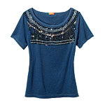 Embellished cotton T, Madewell.