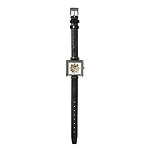 Leather and stainless steel watch, Kenneth Cole New York.