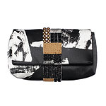 Anika silk clutch with metal beads and sequins, Madewell.