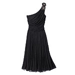 Silk chiffon Samira dress, Abaet.