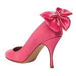Satin Jacqueline pumps, Hollywould.