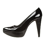 Patent leather pumps, Stuart Weitzman.