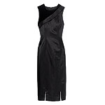 Satin and velvet sheath, Vera Wang Lavender Label.