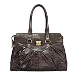 Faux leather Croco bag, Ann Taylor Loft.
