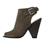 Suede Lahdidah shoes, Nine West.