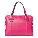 Embossed leather Belle Meade Calista laptop case, Kate Spade.