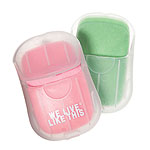 Paper Soap Flakes in rose and antibacterial, Natural Products.