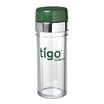 Plastic and stainless steel Tigo filter cup, Vidiant.