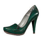 Leather pump, Pura Lopez.
