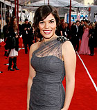 America Ferrera in Monique Lhuillier