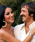 Cher and Sonny Bono