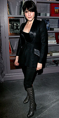 Selma Blair, The Look, Marc Jacobs, gray boots, celebrity style