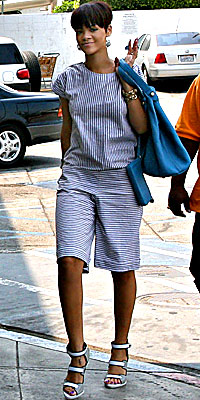 Rihanna, Emma Cook, rompers, The Look, star style Rihanna, Emma Cook, rompers, The Look, star style