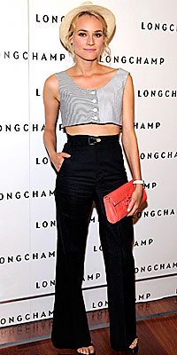 Diane Kruger, straw hats, the look Diane Kruger, straw hats, the look