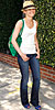 Jennifer Morrison, straw hats, the look Jennifer Morrison, straw hats, the look