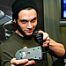 Penn Badgley, CVS/Access Hollywood suite, Golden Globes