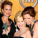 Angela Kinsey in A Pea in the Pod, Jenna Fischer in Collette Dinnigan, 2008 SAG Awards