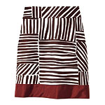 Cotton-nylon skirt, Ann Taylor.