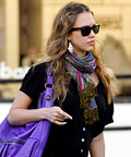 Jessica Alba, Gerard Darel, bags