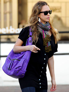 Jessica Alba, Gerard Darel, bags Jessica Alba, Gerard Darel, bags