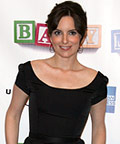 Tina Fey wearing Bill Blass