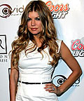 Fergie wearing Black Halo