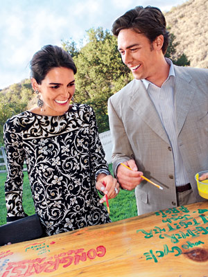 Wedding Day Details: Rebecca Romijn & Jerry O'Connell