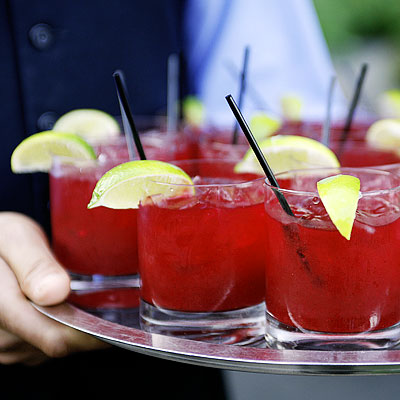 reception cocktails
