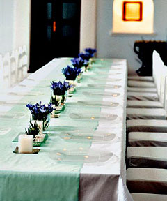 alternative reception setting