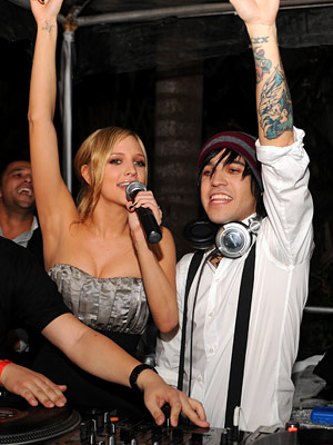 Pete Wentz, Ashlee Simpson