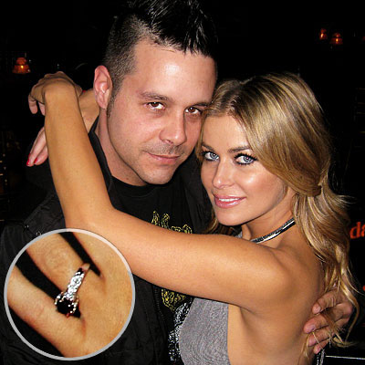 carmen electra engagement ring