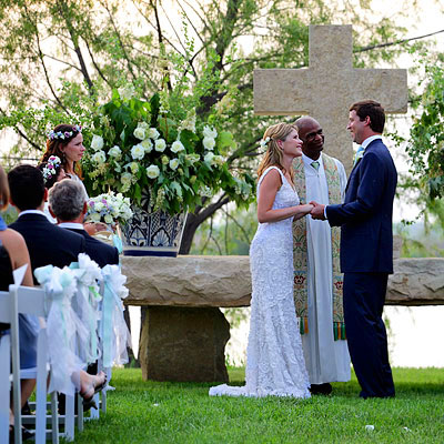 Celebrity Wedding Jenna Bush Henry Hager