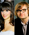 Zooey Deschanel and Ben Gibbard