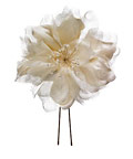 ivory-hued hairpin