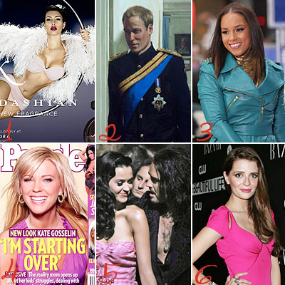 Kate Gosselin's Longer Locks, Katy Perry & Russell Brand Engaged
