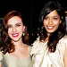 Scarlett Johansson, Freida Pinto, Dolce & Gabbana, Milan Fashion Week, Fall 2009
