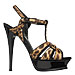 Top 5 Shoe Trends for Fall - Animal Prints - Yves Saint Laurent - Blumarine
