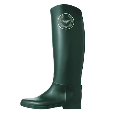 Ladies Fashion Rain Boots on Emporio Armani Rain Boots   Boots You Can Wear Anywhere   Fall