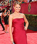 Jennifer Morrison wearing Calvin Klein