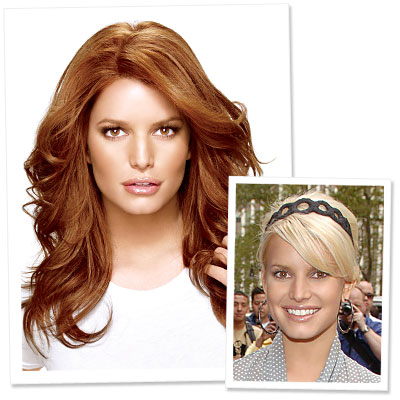 Jessica Simpson - wig