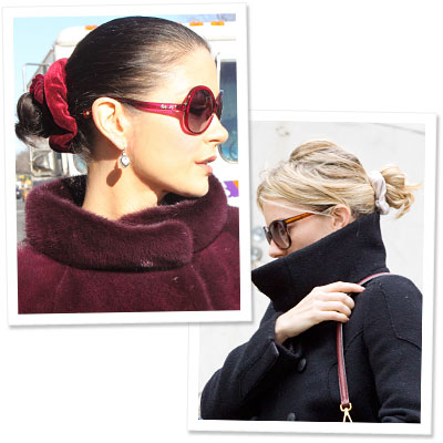 Spotted: Stars Wearing Scrunchies!