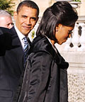 Michelle Obama wearing Jason Wu
