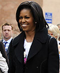 Michelle Obama wearing Azzedine Alaïa