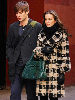 Chace Crawford and Leighton Meester