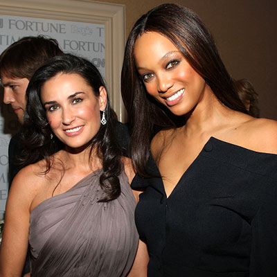 Demi Moore, Tyra Banks, Celebrity Party Playlists, White House Correspondents Dinner