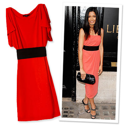 Stars in Summer Dresses, Freida Pinto, Dries Van Noten, McQ Alexander McQueen