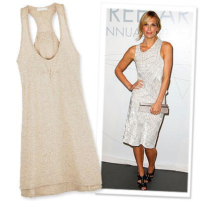 Stars in Summer Dresses, Molly Sims, Calvin Klein Collection, Lounge Lover