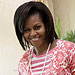 Michelle Obama in Gap and Michael Kors - Nancy Reagan